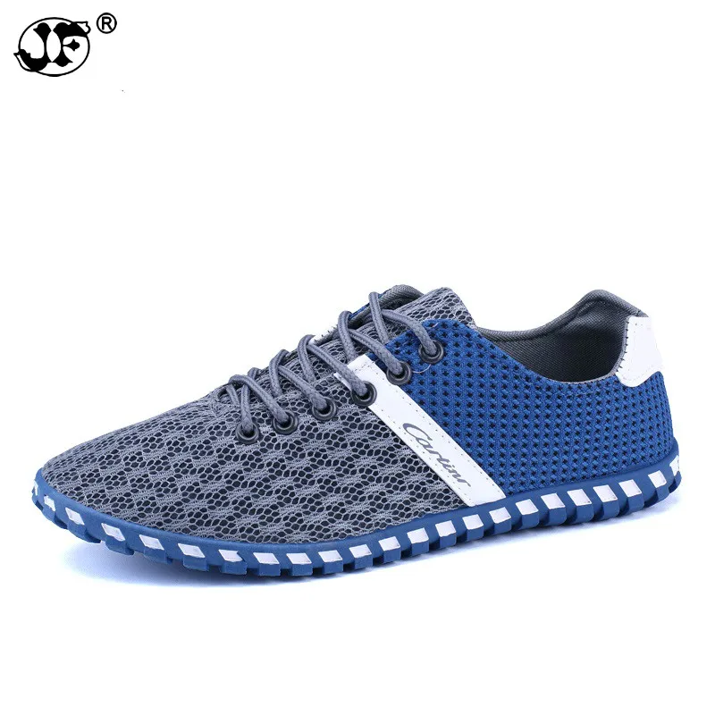 

2021 Summer Hot Sale Boat Shoes Men Sneakers Breathable Mesh Men Casual Shoes Krasovki Comfortable Lace-Up Flat Shoes