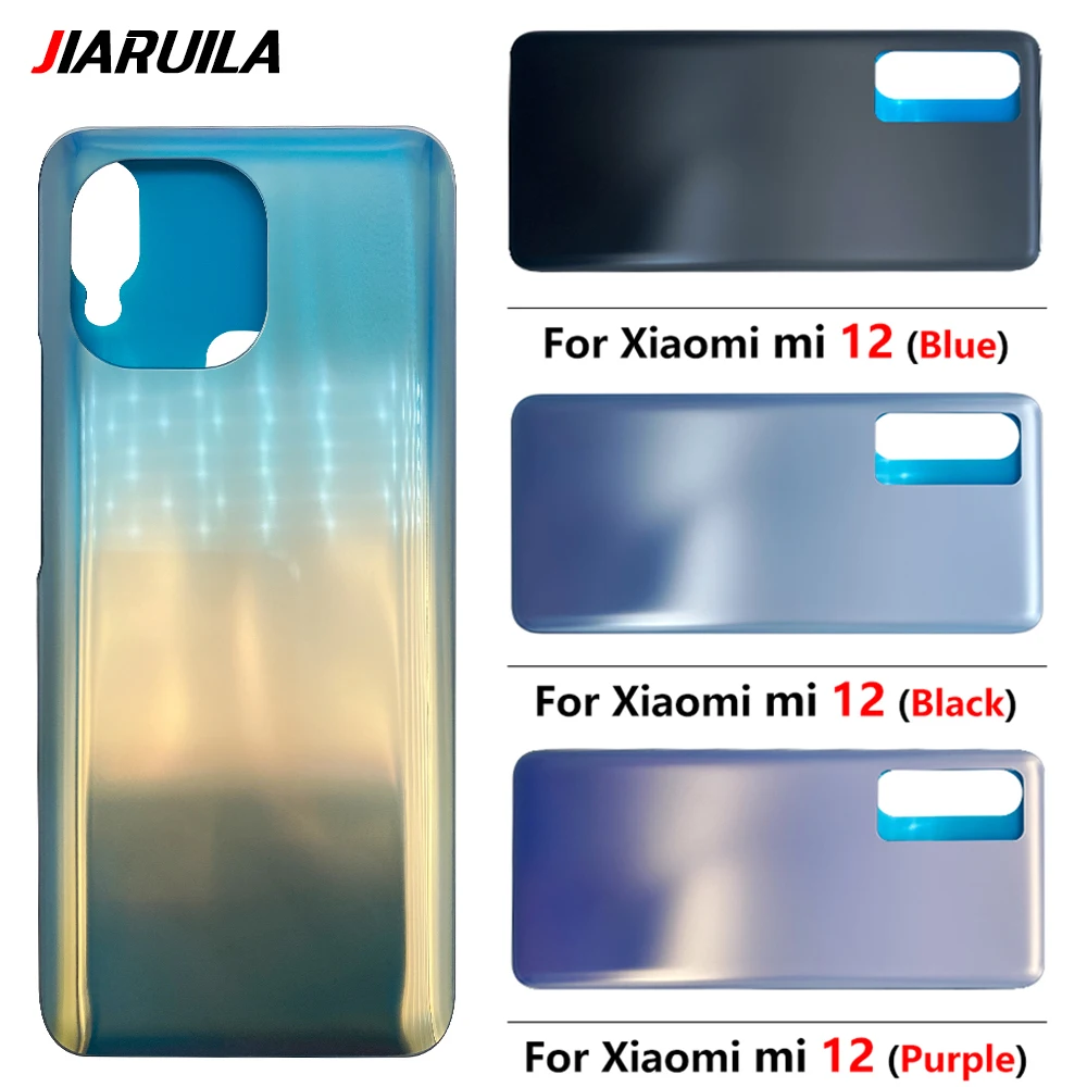 

Задняя стеклянная крышка корпуса для Xiaomi Mi 11T крышка аккумулятора с клейкой наклейкой для Mi 11 / Mi 12 Pro задняя крышка корпус