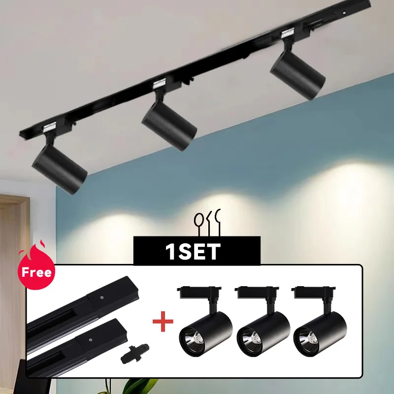 Track Light Chandelier Ceiling Lamps Led Vestibule Ceil Spot