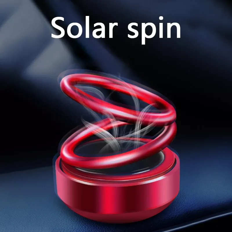 

Car Aromatherapy Solar 360 Degree Rotation Car Air Freshener Perfume Fragrance Auto Aromatherapy Flavoring Car Interior Parfum