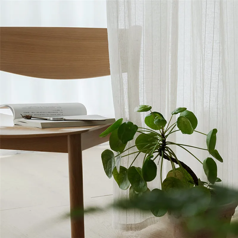 [Free Customise] GYV1236 Gyrohome 1PC Japan StySheer Voile Tulle DayCurtains Living Room Kitchen Bedroom Home Decorative Window