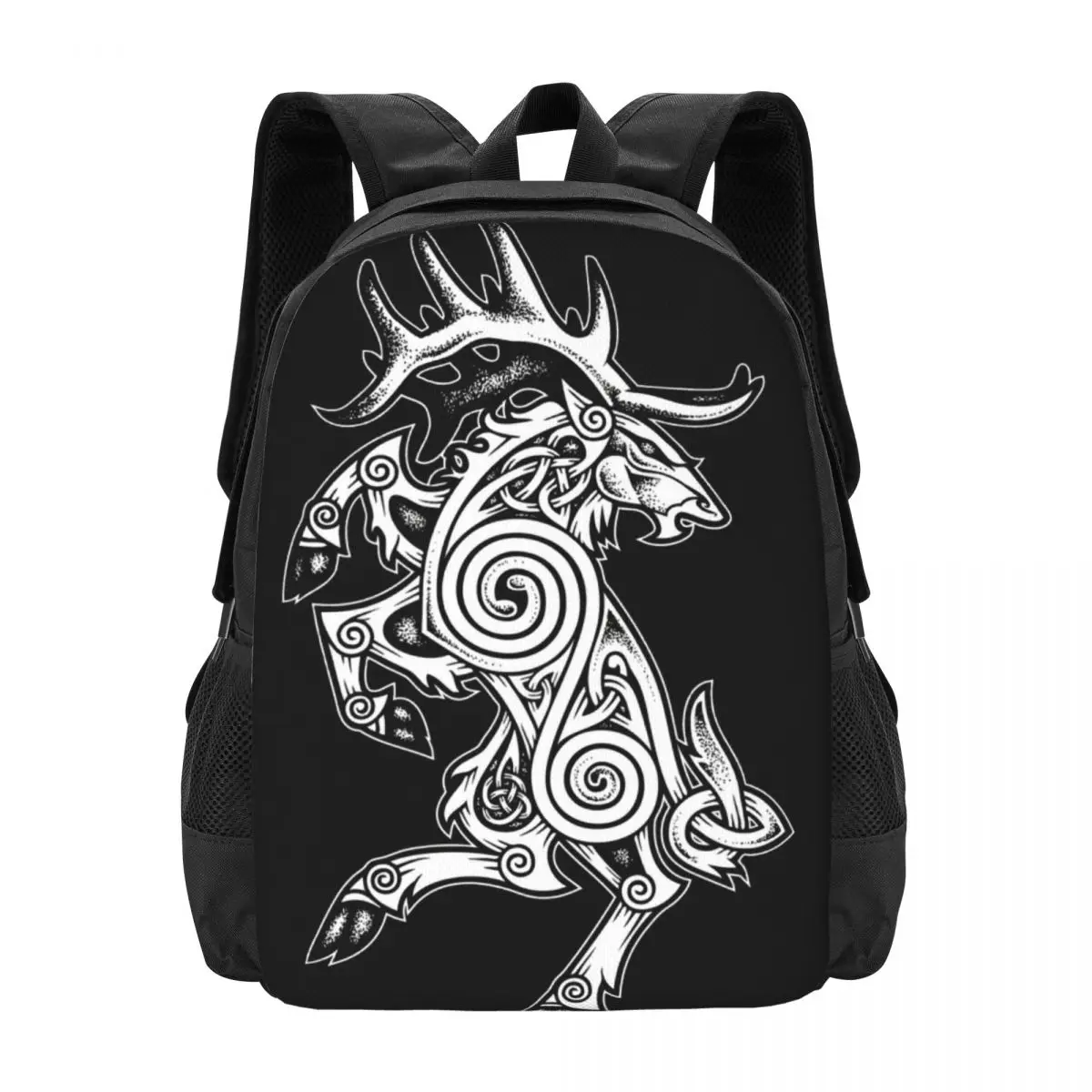 Celtic Elk Rampant Backpack for Girls Boys Travel RucksackBackpacks for Teenage school bag