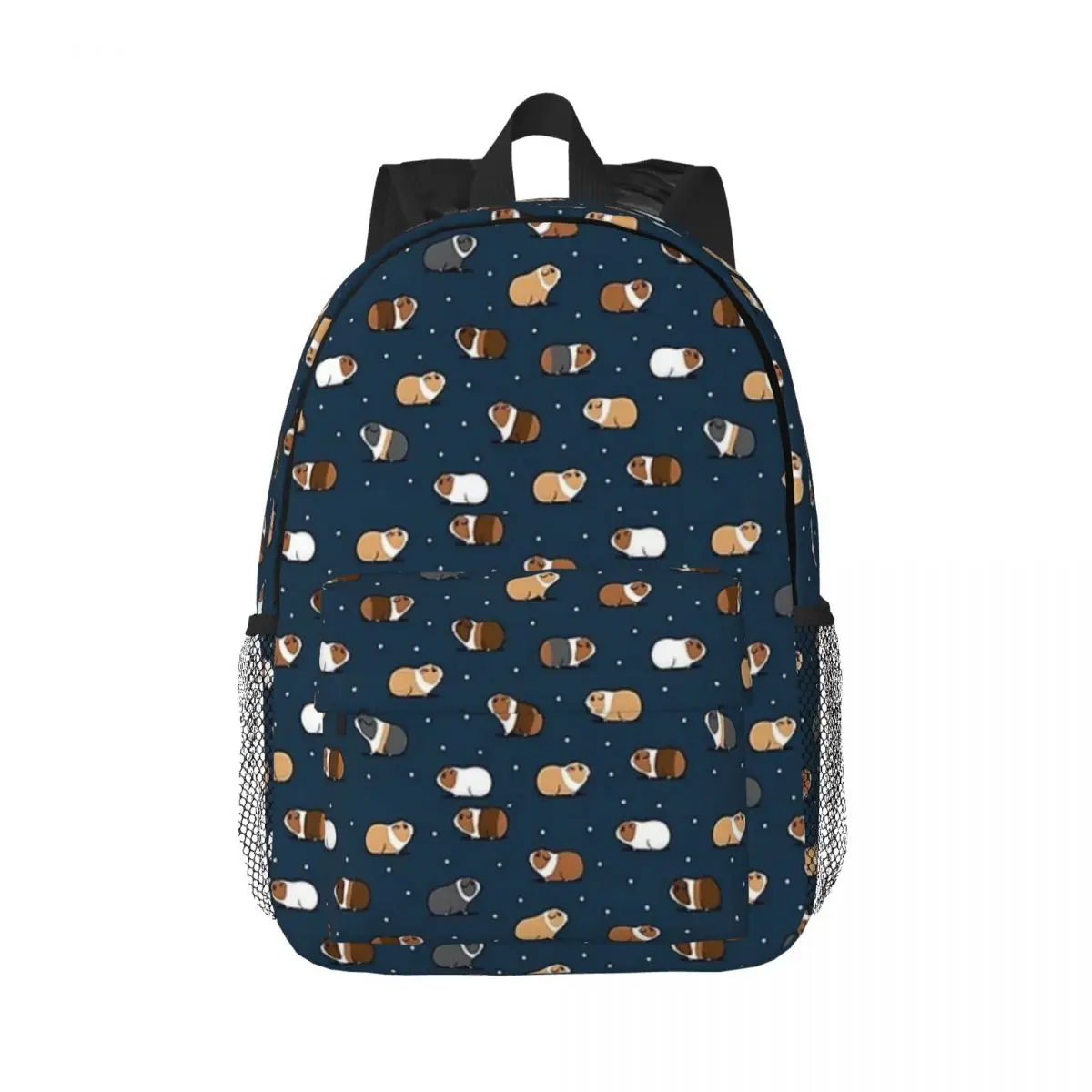 

Little Guinea On Navy Backpacks Boys Girls Bookbag Casual Students School Bags Travel Rucksack Shoulder Bag Large Capacity