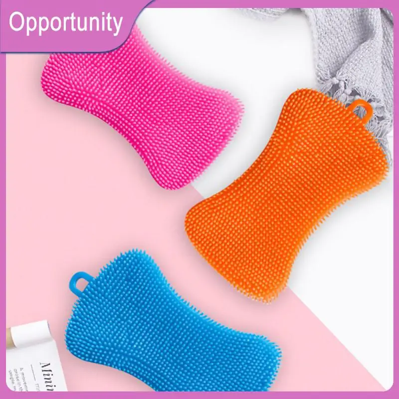 

Reusable Dish Brush Multipurpose Soft Cleaning Brush Multifunctional Dish Washing Scrubber