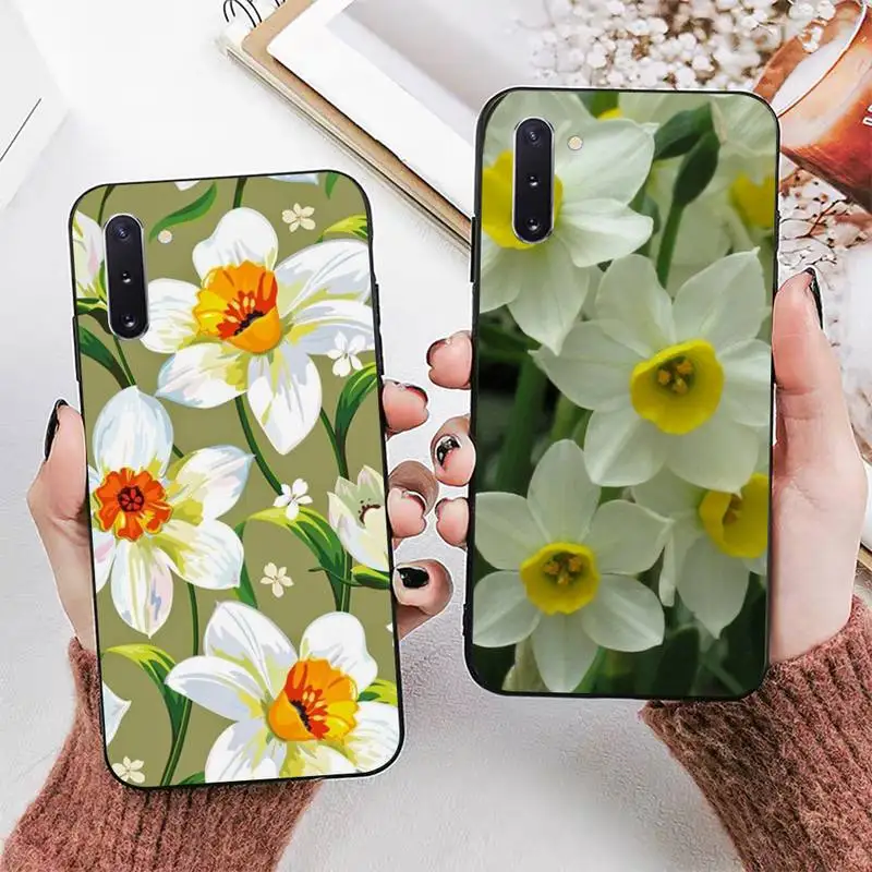

Narcissus Phone Case for Samsung A51 A30s A52 A71 A12 for Huawei Honor 10i for OPPO vivo Y11 cover