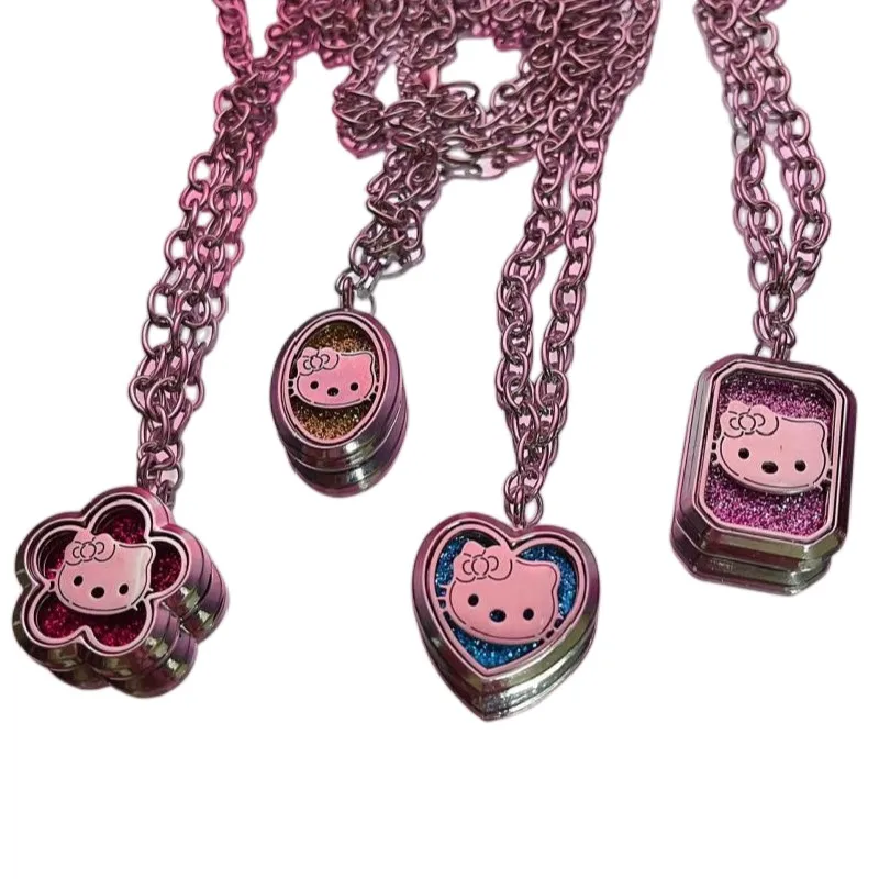 

Hello Kitty Aromatherapy Necklace Girlfriend Jewelry Sweet Girl High Quality Popularclavicle Chain Christmas Birthday Present