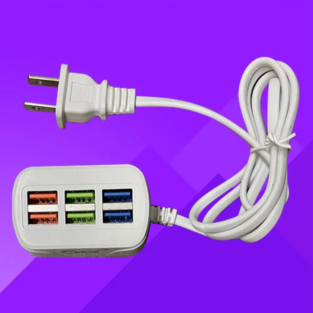 Умный USB сетевой фильтр Plug Play износостойкий с 6 портами |