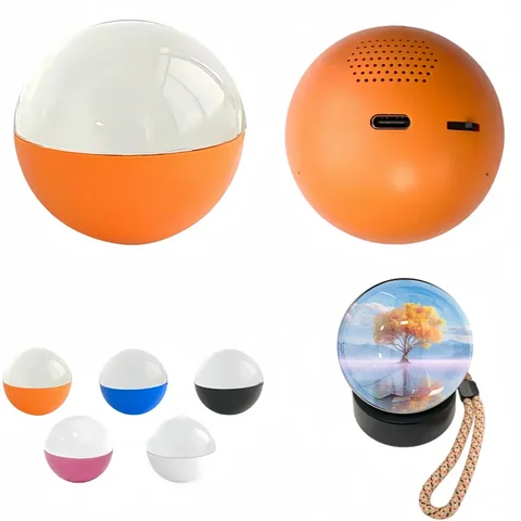 3D ЖК видеоплеер хрустальный шар