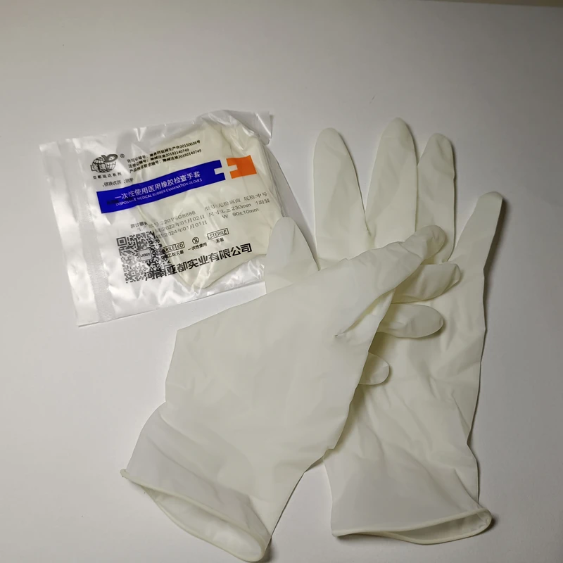 Одноразовые резиновые перчатки для обследования больниц Очистки Кухни