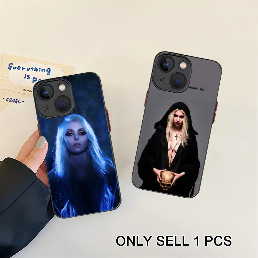 Фото Силиконовый чехол Taylor Momsen для iPhone 17, 16, 15, 14, 13, 12, 11, X, XR, XS, Air, Pro, Max, Plus, Mini – Красочный чехол-накладка №4