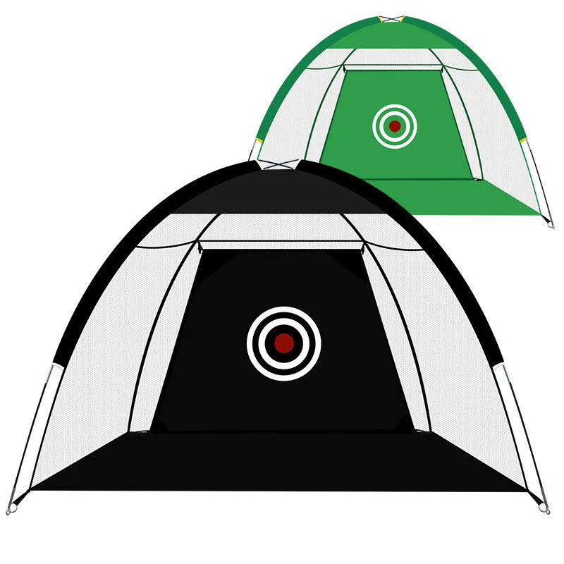 

1M 2M Golf Practice Net Tent Golf Hitting Cage GardenGolf Training Equipment Outdoor Indoor Grassland Mesh Golf Net 골프 연습망