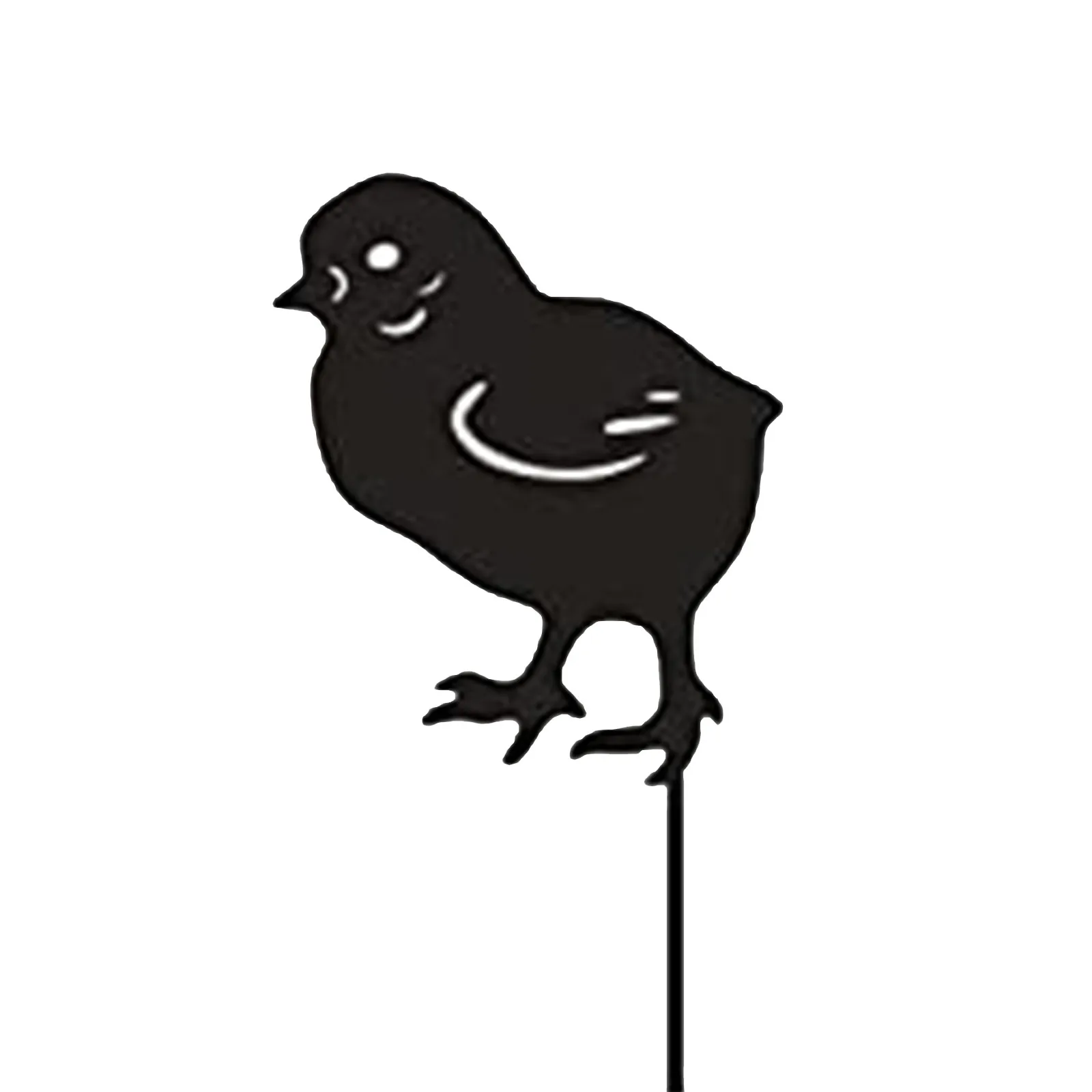 1 шт. украшения для курицы Полые Акриловые фигурки животных на Пасху дома улицы