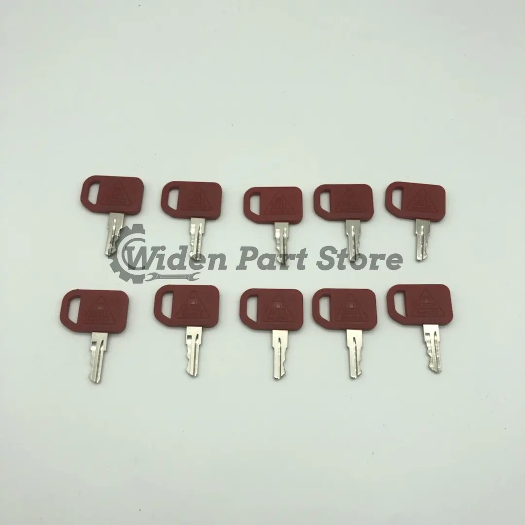 

10pcs JDR Key AR51481 AT195302 For John Deere Excavator Fit All Graders Dozers Skid Steer 600 Loaders