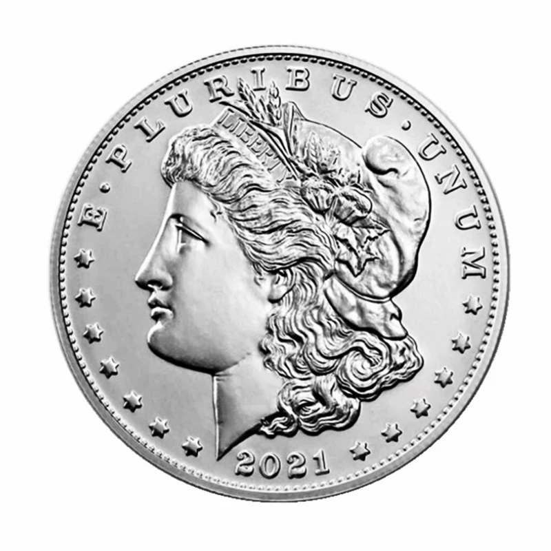 

2021 New USA Queen Morgan Gold Silver Coin High Quality Medal Money Coins Home Decoration Collectible Coins Christmas Gifts