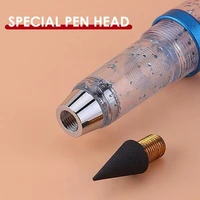 technology unlimited writing eternal pencil no ink pen writing pen painting color starry kids art gifts holder tool ske q1e2