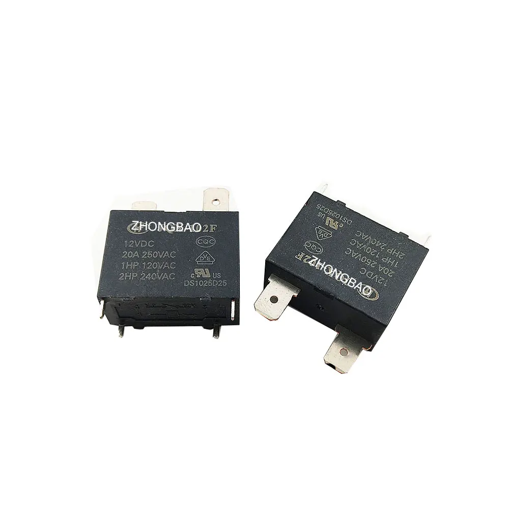

5pcs/lot New JQX-102F 12VDC air conditioning dedicated Relay 20A250VAC