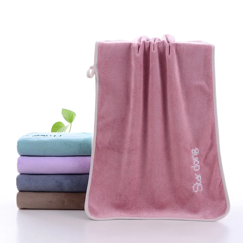 

Towel Set Shower Face Bath Towels Home Bathroom Hotel Microfiber Fabric Badhanddoek Toalha De Banho Serviette De Bain