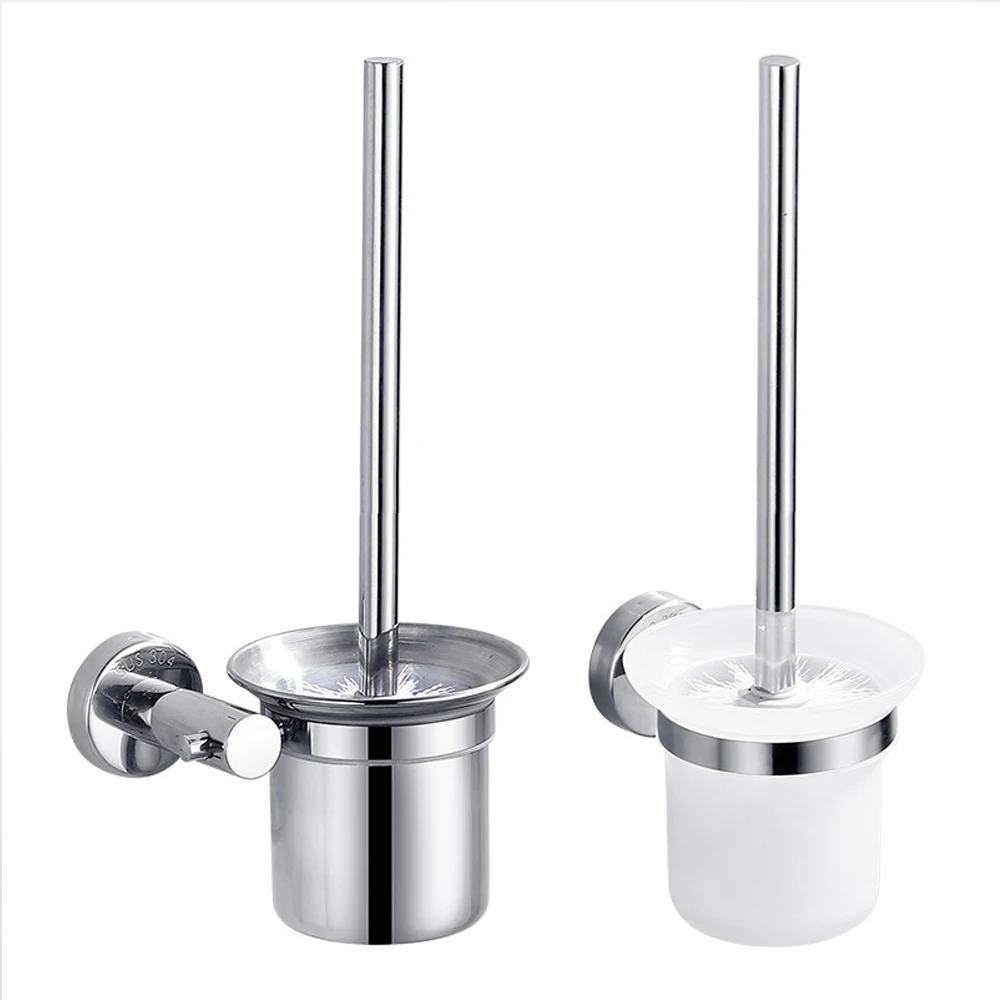 

Non Perforated Toilet Brush 304 Stainless Steel Cleaning Brush Bathroom Sanitary Brush Toilet Brush Long Handle Brush Toilet