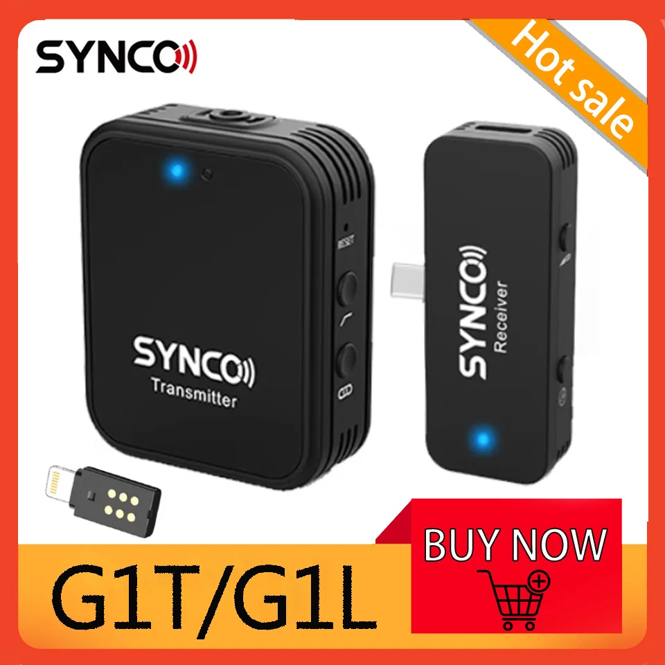 

Беспроводной петличный микрофон SYNCO G1T G1L G1TL