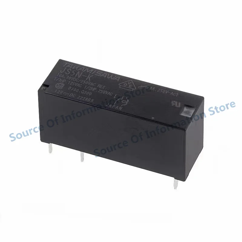 Фото 5 шт. реле JS24N-K, JS5N-K, JS12N-K, 5В, 12В, 24В, 5-контактное, 8А, 100% новые №4