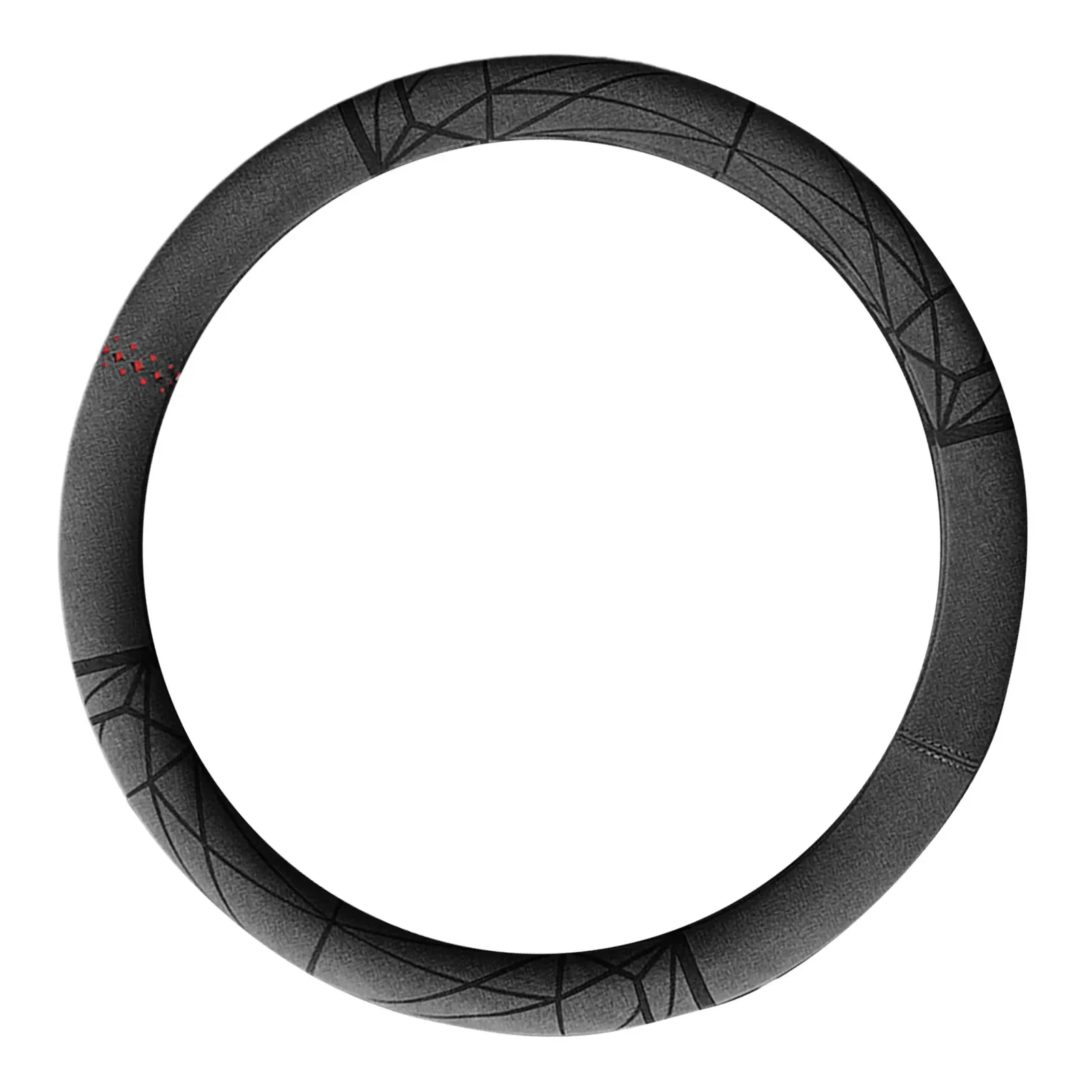 

Steering Wheel Cover Size Outer Diameter 14.5-15in/37-38cm Anti-Slip Auto Steering Wheel Protector