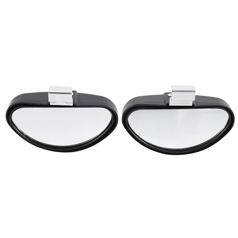 

2 X Dead Angles Mirrors Adjustable Wide Angle For Car Van Towing