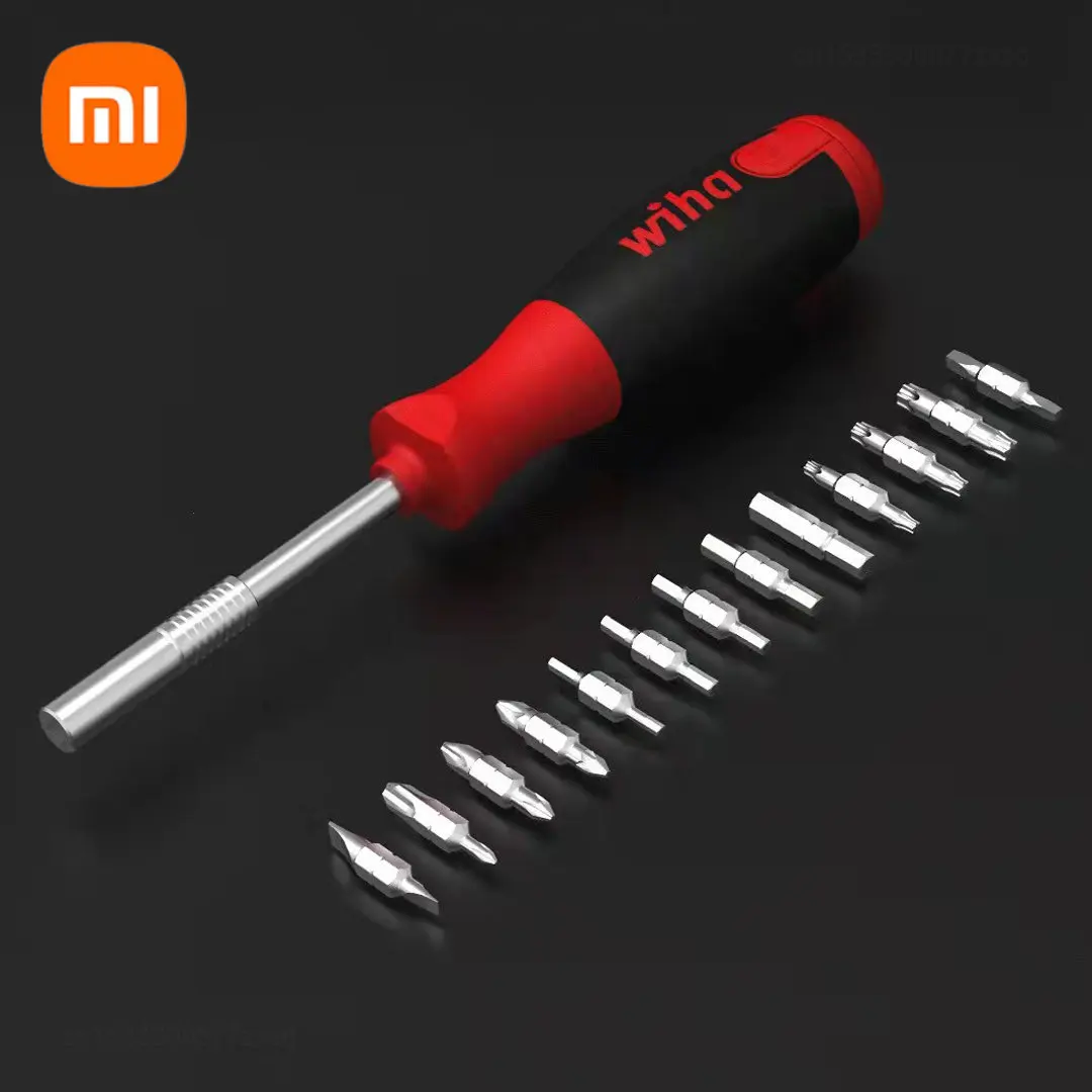 

Xiaomi MI Mijia Wiha 26 In 1 Daily Use Screw Driver Kit Precision Magnetic Screwdriver Bits Set with Hidden Magazine Magic Box