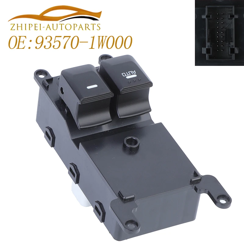 

93570-1W000 электрический выключатель окна автомобиля 935701W000 для Kia Rio III (UB) 2012