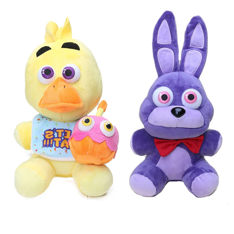 Плюшевые игрушки FNAF мягкая кукла-животное подарок ребенку на день рождения Бонни
