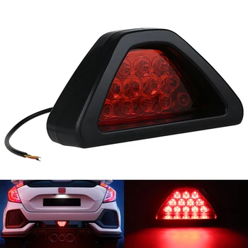 Universal Brake Signal Lamp Super Bright Rear Fog Lamp 12 LED Rear Tail Pilot Lamp for Auto Vehicle SUV for Truck Car Motorcycle 6