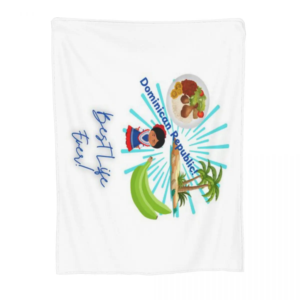 Best Life Ever — ультрамягкое одеяло из микрофлиса Доминиканская Республика