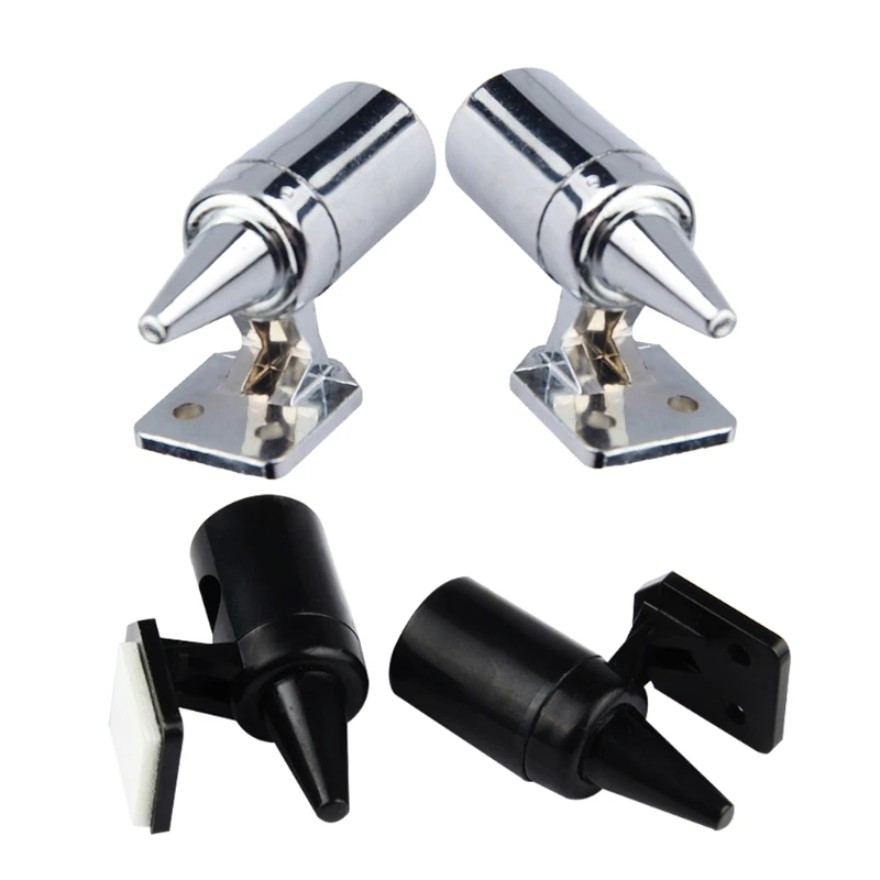 

2 Pack Deer Warning Devices Ultrasonic Wind Whistle Sonic Alert Warning Universal Black Silver Whistles System