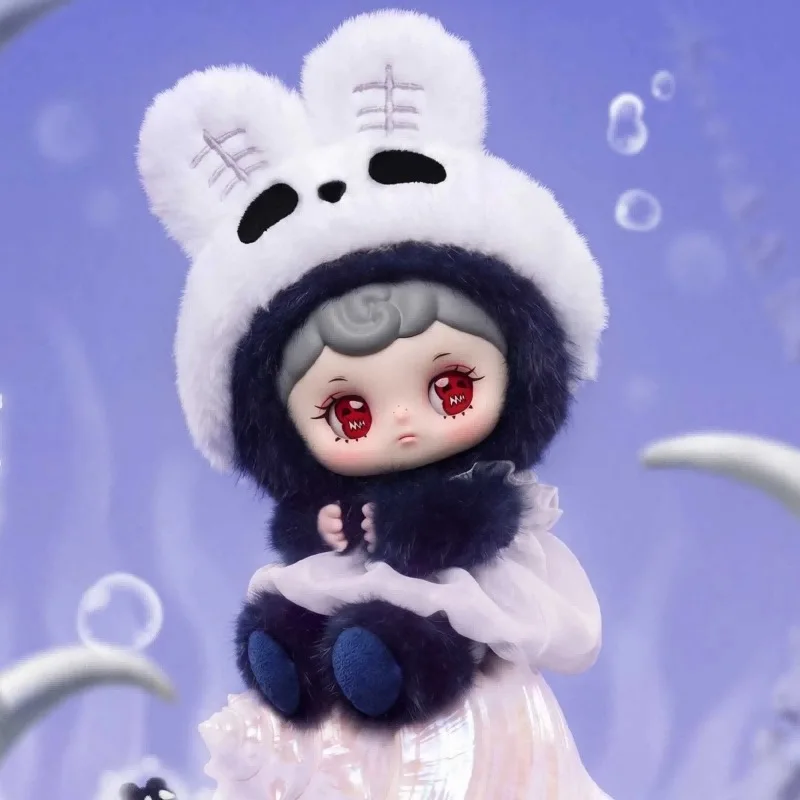 Фото Плюшевый виниловый брелок Tarti-Skull Panda Tunicate №2