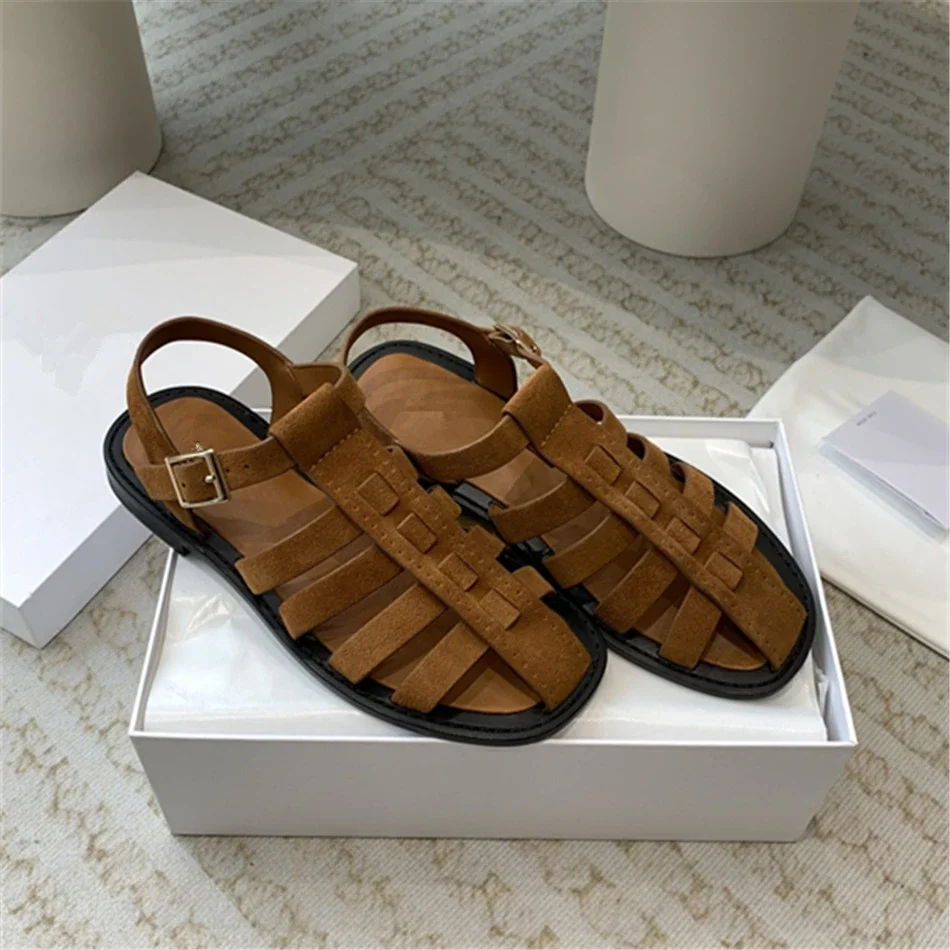 Женские туфли из натуральной кожи в стиле ретро 2024