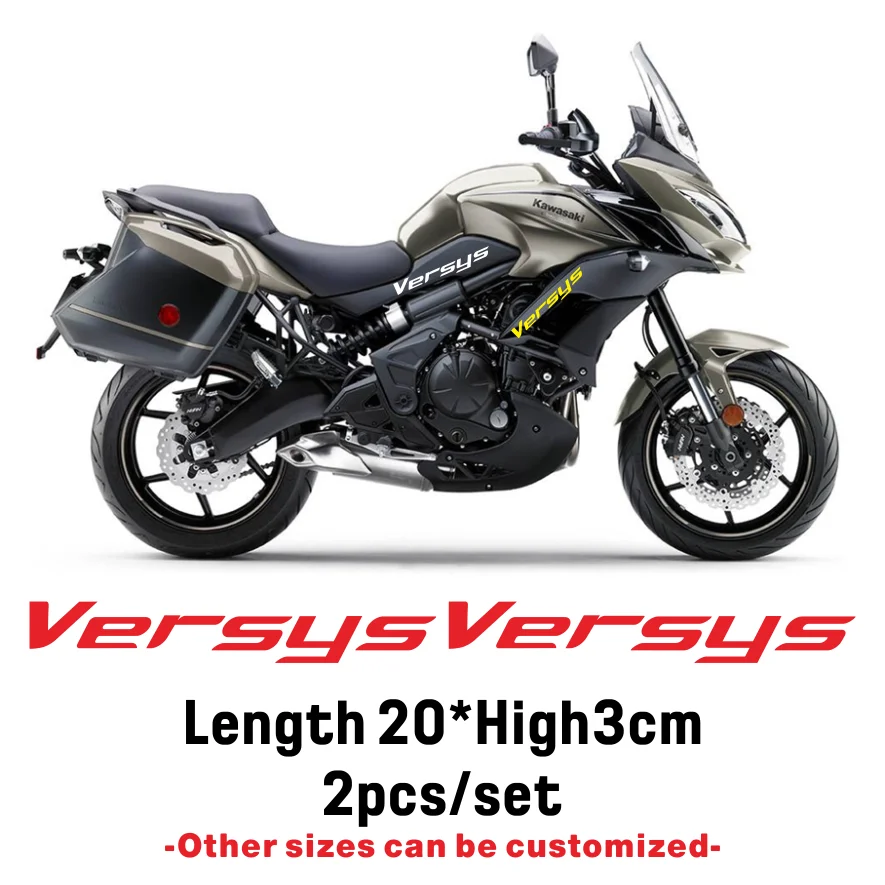 Наклейки на мотоцикл водостойкие с логотипом для KAWASAKI VERSYS 650x300 1000 300 Pega