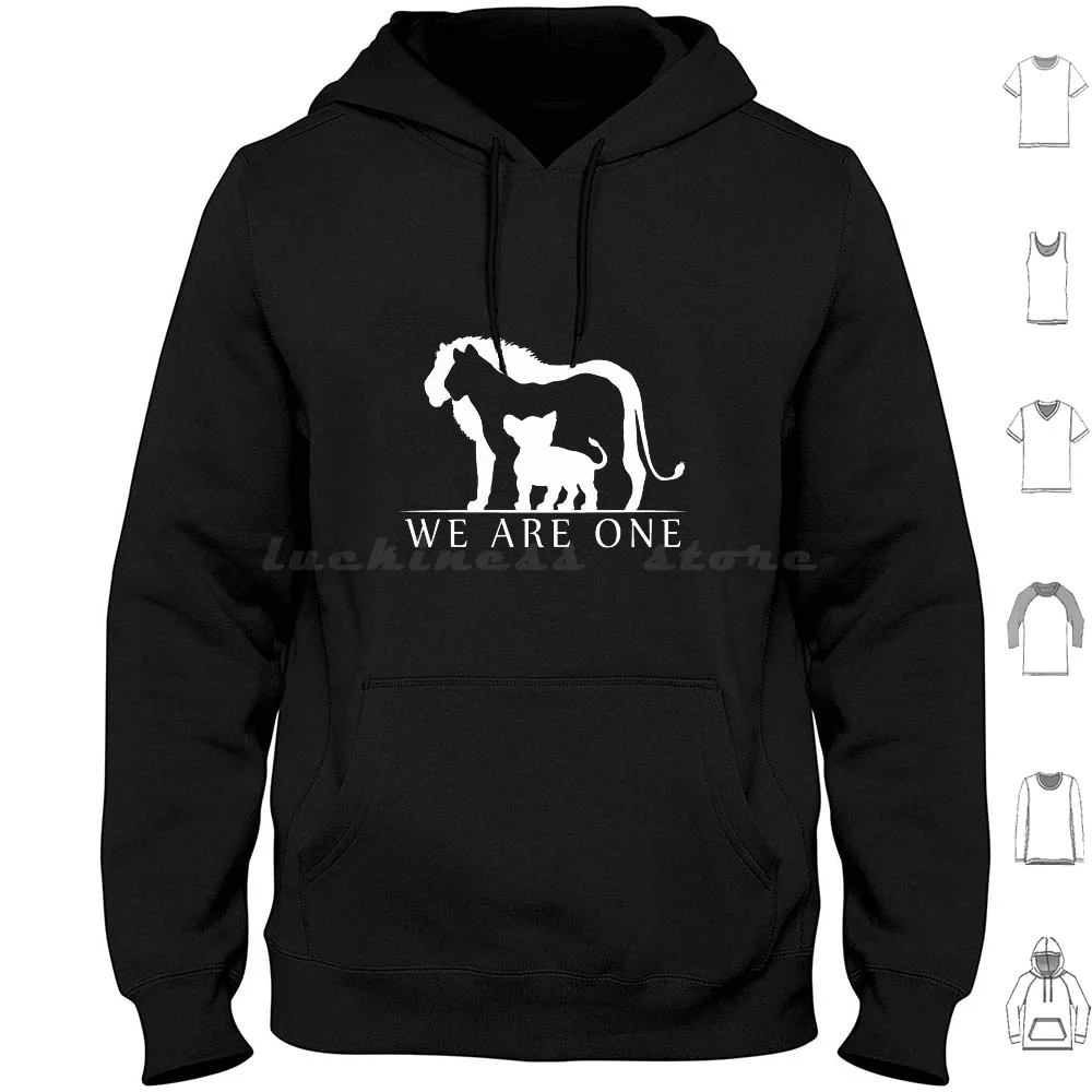 

We Are One Lion Family | Perfect Gift | Wof Foo Hoodies Long Sleeve We Are One Lion Family Lion Facts Lion