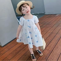 girl dress%c2%a0kids skirts spring summer cotton 2022 new arrive flower girl dress party evening gown home baby birthday gift childre