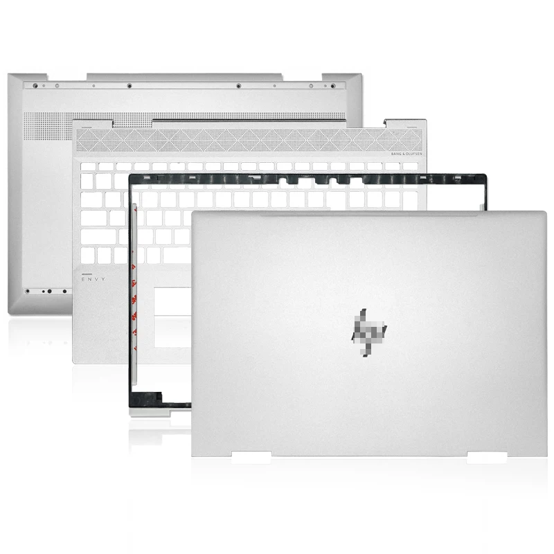 

NEW Laptop LCD Back Cover/Front Bezel/Palmrest/Bottom Case For HP Envy X360 15-CN 15-AG TPN-W134 Series Silver