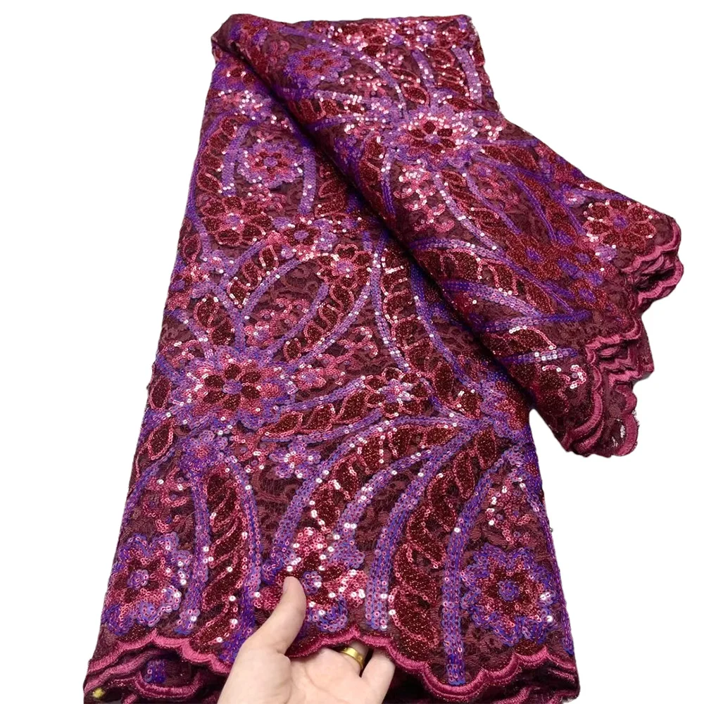 Зеленое кружево Африканское Сетчатое с блестками африканская кружевная ткань