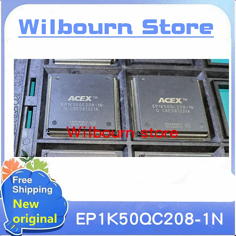 Новые Товары в наличии на складе, 2 шт. ~ 10 шт./партия EP1K50QC208-1N QFP208 100%