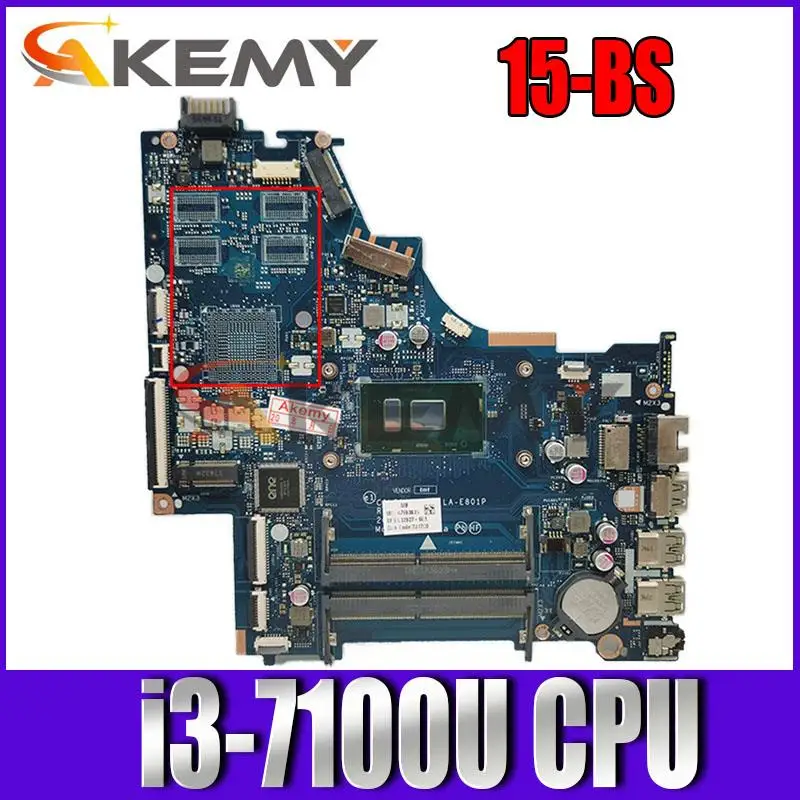 

Материнская плата для ноутбука HP 15-bs Series с фотооборудованием SR343 924749-601 924749-001 924749-501 928632-601 CKL50