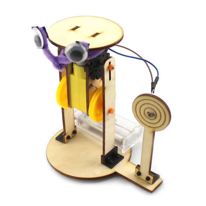 

DIY Лазерный Пистолет для стрельбы, игрушки для творческой науки, физический Gizmo Собранный набор для детей, подарок, модная головоломка, игруш...