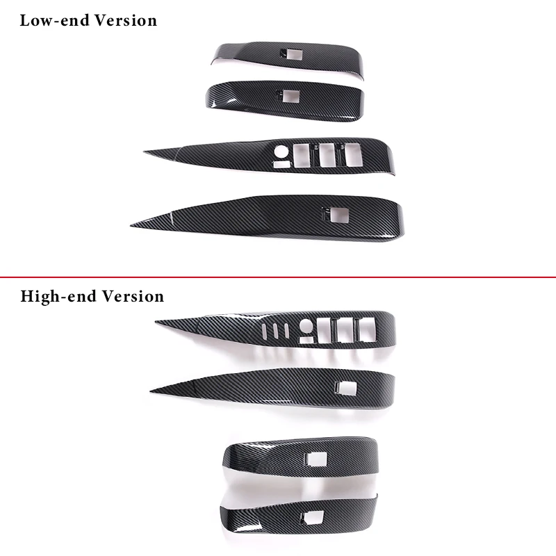 Стильные пуговицы из углеродного волокна для Toyota Camry 8 2018-2021 кнопки подъема