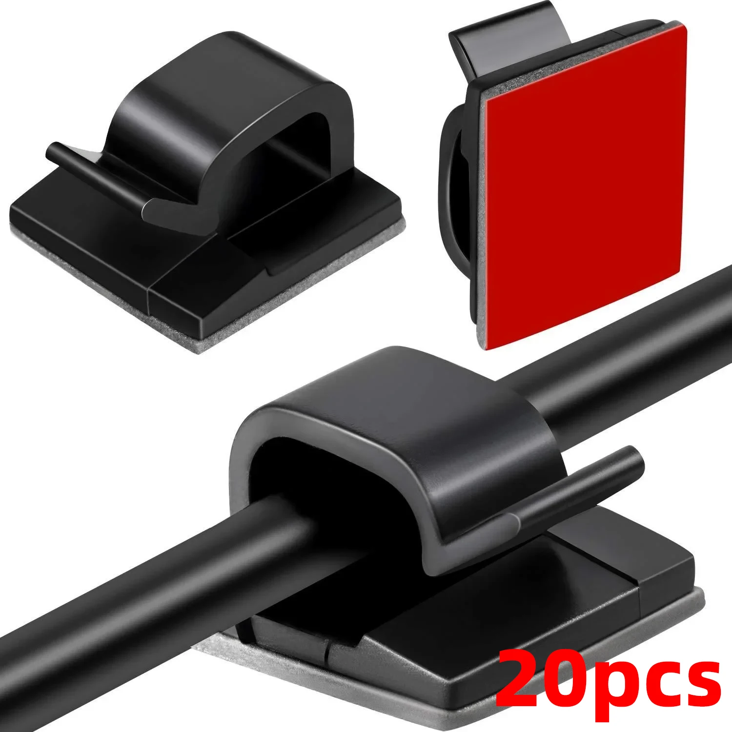 

Органайзер для зажима для кабеля питания, защитный зажим для наушников и мыши, управление USB-кабелем, органайзер для самоклеящихся зажимов