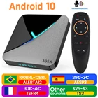 ТВ-приставка Transpeed Amlogic S905X3, Android, 4K, 8K, голосовой помощник, двойной Wi-Fi, реальная деталь, 3D очень быстрая приставка