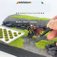 32pcs artificial grass modeling static grass tuft static grass railway wargaming terrain model railway artificial grass modeling