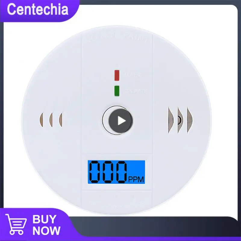 

Carbon Monoxide Alarm Home Detector CO Blue Smoke Detection LCD Display Alarm Carbon Monoxide Detectors Security Alarm For CoRui