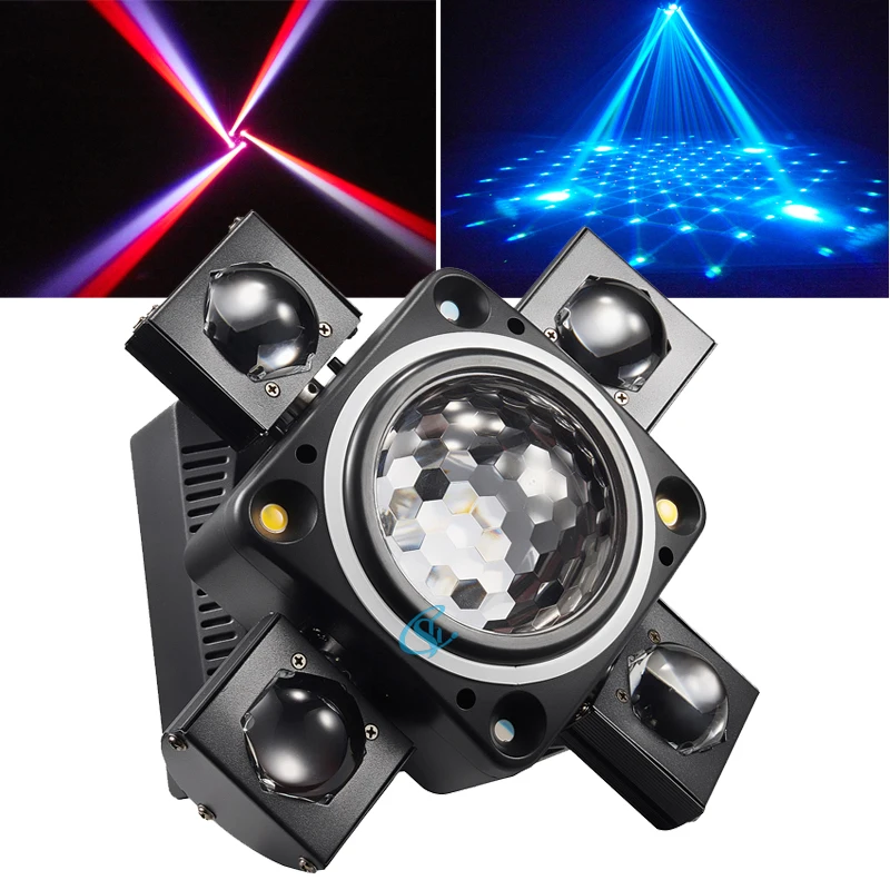 Фонари для диджея дискотеки встряхивающая головка лазер 80 Вт вращающаяся