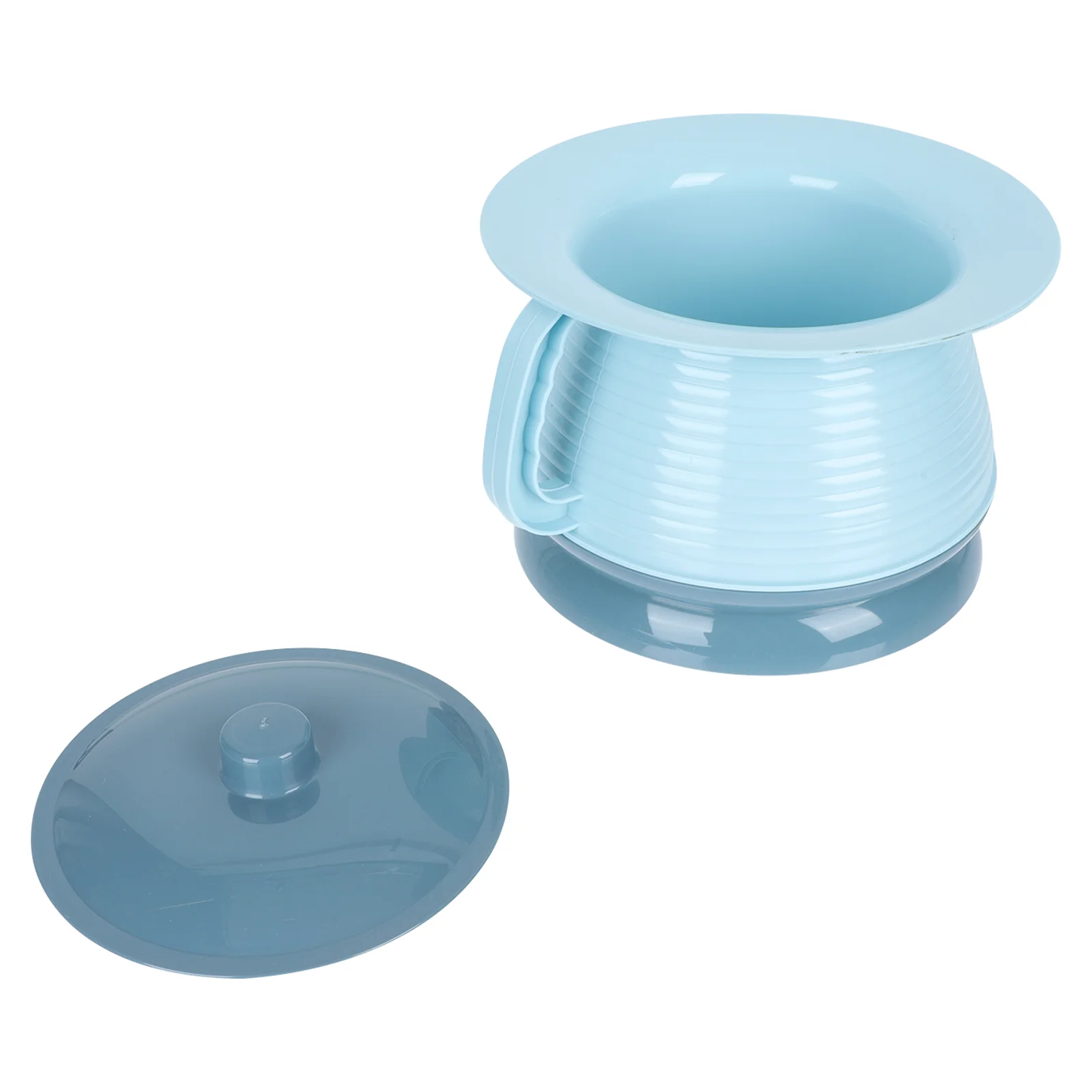 

1pc Household Bedpan Portable Plastic Household Night Spittoon Urinal with Cover