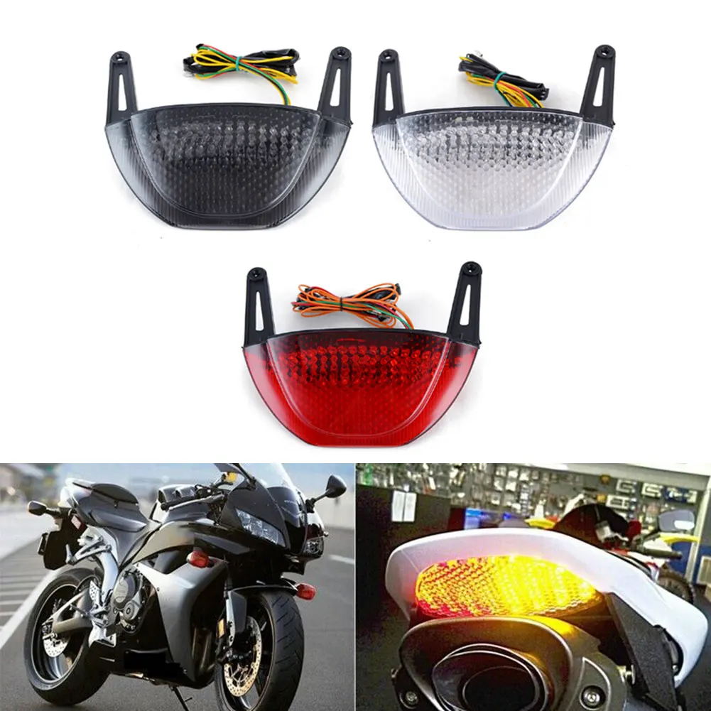 

1pair 12V Motorcycle LED Rear Tail Light Brake Turn Signals Integrated For HONDA CBR600RR 2008-2012 Motorcycle Accessories